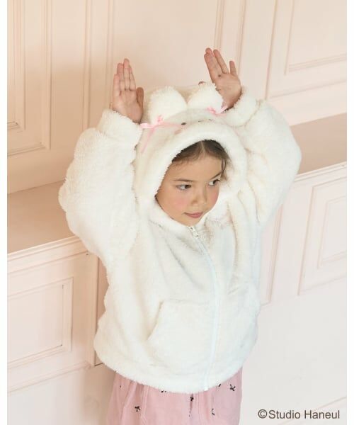 Lycee mine / リセマイン パーカー | 【スタジオハヌル】パム＆タルトもこもこジップパーカ | 詳細10