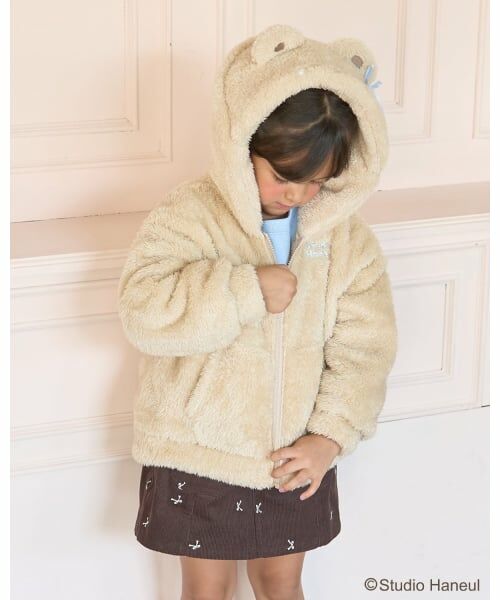 Lycee mine / リセマイン パーカー | 【スタジオハヌル】パム＆タルトもこもこジップパーカ | 詳細14