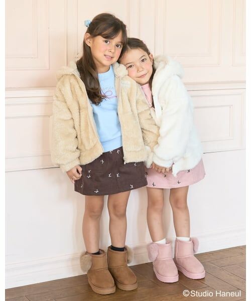 Lycee mine / リセマイン パーカー | 【スタジオハヌル】パム＆タルトもこもこジップパーカ | 詳細21