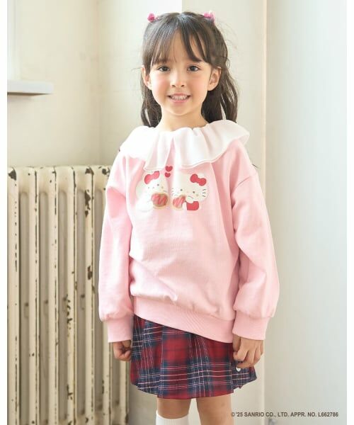 Lycee mine / リセマイン スウェット | 【スタジオハヌル×サンリオキャラクターズ】【どちらが前でもOK】アソート衿付きスウェット | 詳細17