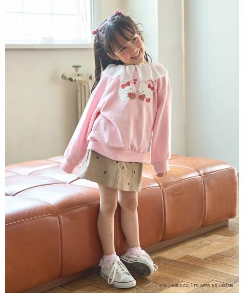 Lycee mine / リセマイン スウェット | 【スタジオハヌル×サンリオキャラクターズ】【どちらが前でもOK】アソート衿付きスウェット | 詳細20