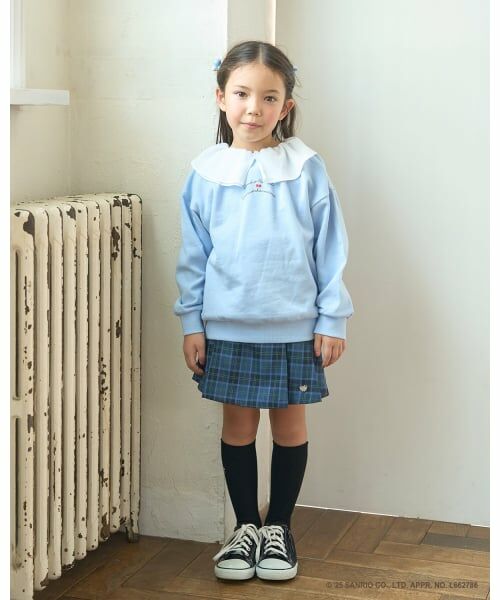 Lycee mine / リセマイン スウェット | 【スタジオハヌル×サンリオキャラクターズ】【どちらが前でもOK】アソート衿付きスウェット | 詳細21