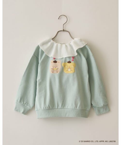 Lycee mine / リセマイン スウェット | 【スタジオハヌル×サンリオキャラクターズ】【どちらが前でもOK】アソート衿付きスウェット | 詳細4