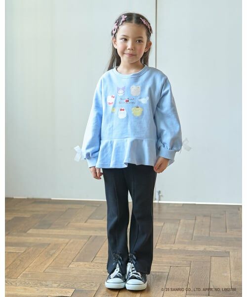 Lycee mine / リセマイン スウェット | 【スタジオハヌル×サンリオキャラクターズ】ペプラムシルエットプリントスウェット | 詳細11