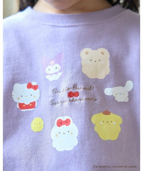 Lycee mine / リセマイン スウェット | 【スタジオハヌル×サンリオキャラクターズ】ペプラムシルエットプリントスウェット | 詳細17