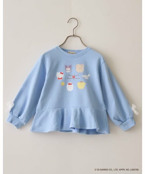 Lycee mine / リセマイン スウェット | 【スタジオハヌル×サンリオキャラクターズ】ペプラムシルエットプリントスウェット | 詳細2