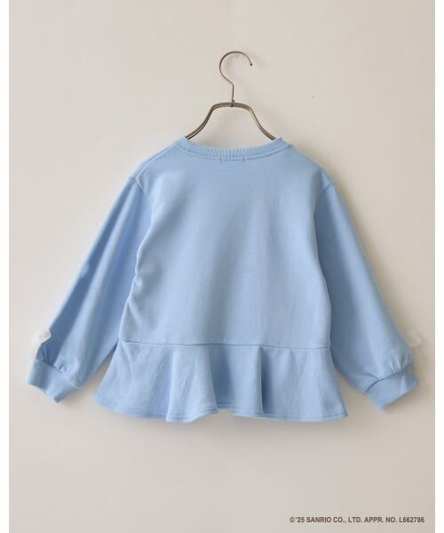 Lycee mine / リセマイン スウェット | 【スタジオハヌル×サンリオキャラクターズ】ペプラムシルエットプリントスウェット | 詳細5
