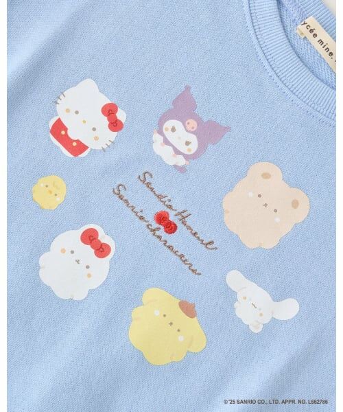 Lycee mine / リセマイン スウェット | 【スタジオハヌル×サンリオキャラクターズ】ペプラムシルエットプリントスウェット | 詳細6