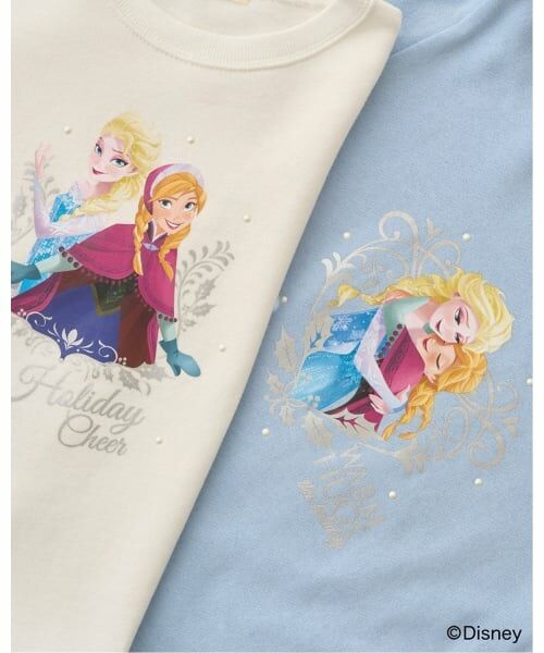 Lycee mine / リセマイン スウェット | 【Frozen】【毛玉バイバイ裏起毛】キラキララメ＆転写アソートプリントスウェット | 詳細10