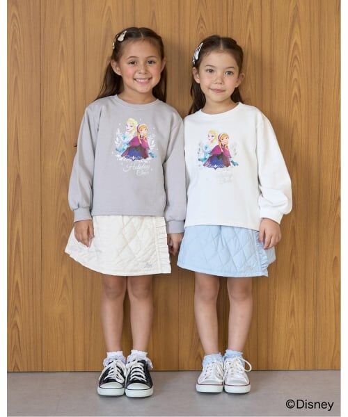 Lycee mine / リセマイン スウェット | 【Frozen】【毛玉バイバイ裏起毛】キラキララメ＆転写アソートプリントスウェット | 詳細19