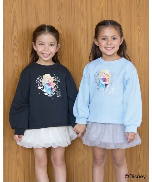 Lycee mine / リセマイン スウェット | 【Frozen】【毛玉バイバイ裏起毛】キラキララメ＆転写アソートプリントスウェット | 詳細20