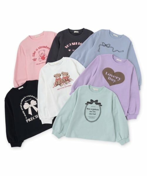 Lycee mine / リセマイン スウェット | 【毛玉バイバイ裏毛】アソートプリントスウェット | 詳細19