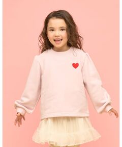 Lycee mine / リセマイン スウェット | 【速乾裏毛】ワンポイント刺繍スウェット