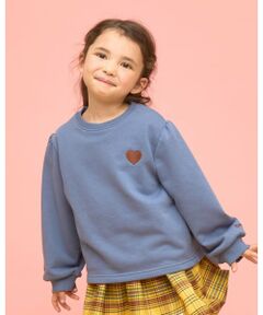 Lycee mine / リセマイン スウェット | 【速乾裏毛】ワンポイント刺繍スウェット