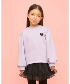 Lycee mine / リセマイン スウェット | 【速乾裏毛】ワンポイント刺繍スウェット