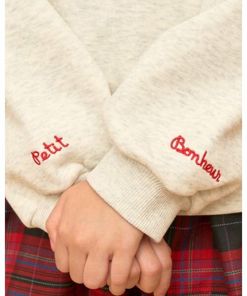 Lycee mine / リセマイン スウェット | 【速乾裏毛】ワンポイント刺繍スウェット | 詳細30