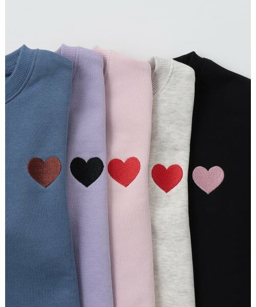 Lycee mine / リセマイン スウェット | 【速乾裏毛】ワンポイント刺繍スウェット | 詳細8