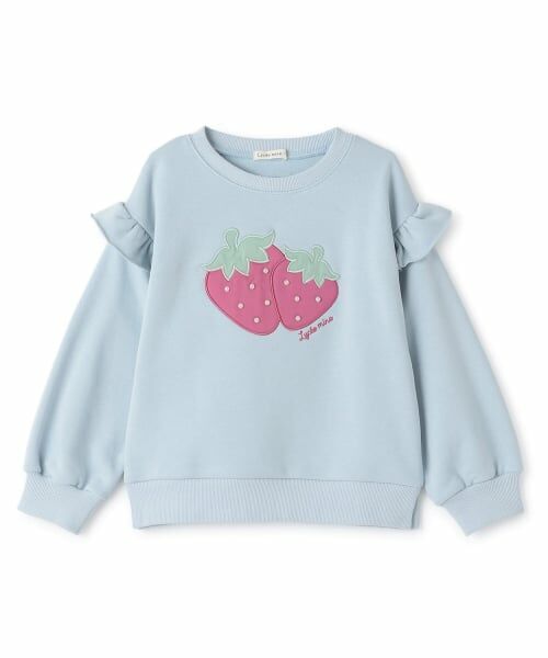 Lycee mine / リセマイン スウェット | 【速乾裏毛】いちごアップリケスウェット | 詳細2