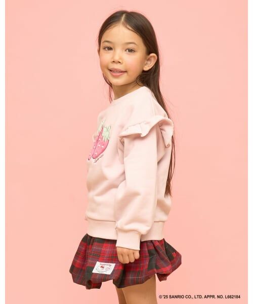 Lycee mine / リセマイン スウェット | 【速乾裏毛】いちごアップリケスウェット | 詳細20