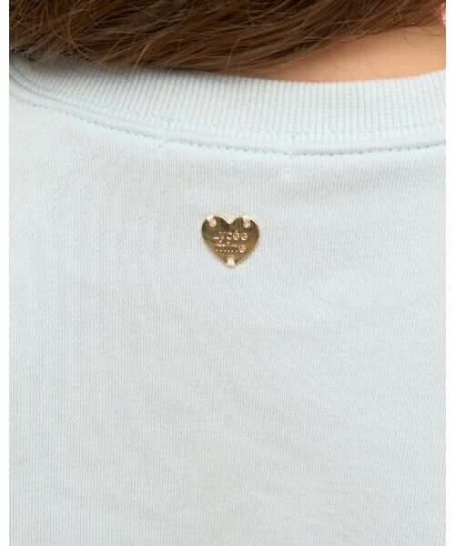 Lycee mine / リセマイン スウェット | 【速乾裏毛】いちごアップリケスウェット | 詳細23