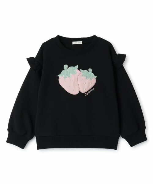 Lycee mine / リセマイン スウェット | 【速乾裏毛】いちごアップリケスウェット | 詳細3