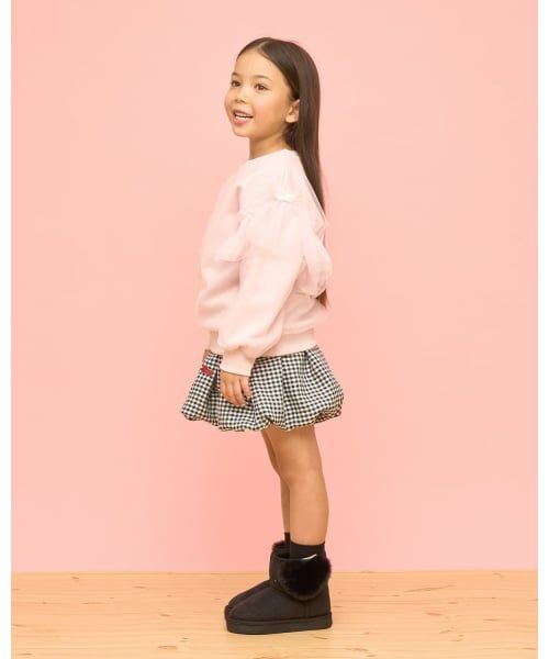 Lycee mine / リセマイン スウェット | 【速乾裏毛】ふんわりチュールスウェット | 詳細14