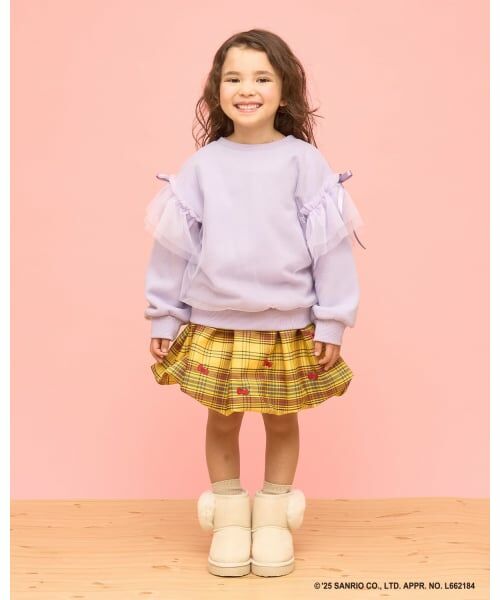 Lycee mine / リセマイン スウェット | 【速乾裏毛】ふんわりチュールスウェット | 詳細17