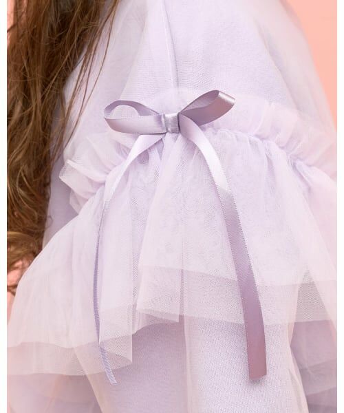 Lycee mine / リセマイン スウェット | 【速乾裏毛】ふんわりチュールスウェット | 詳細19