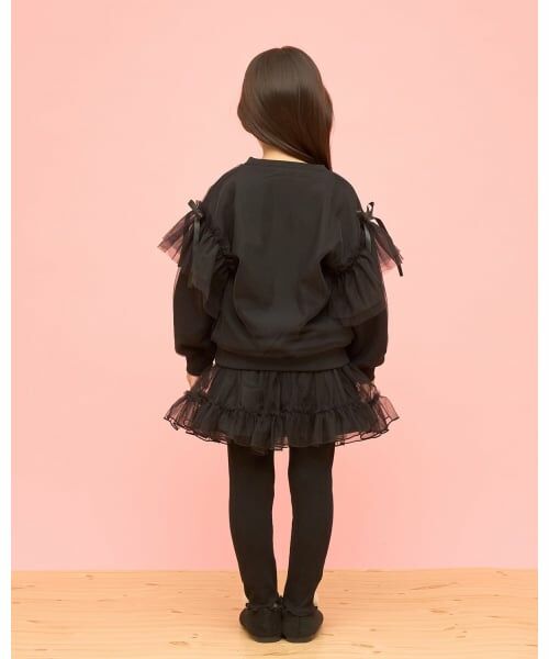 Lycee mine / リセマイン スウェット | 【速乾裏毛】ふんわりチュールスウェット | 詳細22