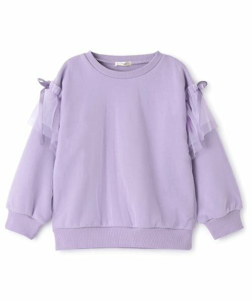 Lycee mine / リセマイン スウェット | 【速乾裏毛】ふんわりチュールスウェット | 詳細4