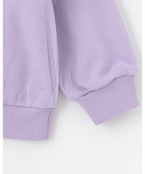 Lycee mine / リセマイン スウェット | 【速乾裏毛】ふんわりチュールスウェット | 詳細8