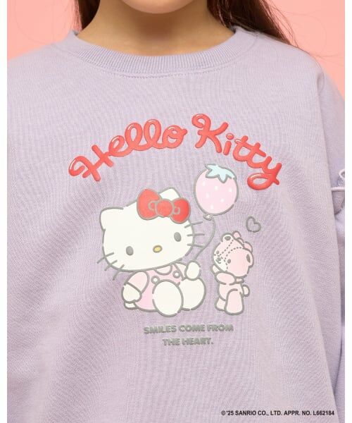 Lycee mine / リセマイン スウェット | 【サンリオキャラクターズ】【速乾裏毛】ハローキティ／タイニーチャムスウェット | 詳細20