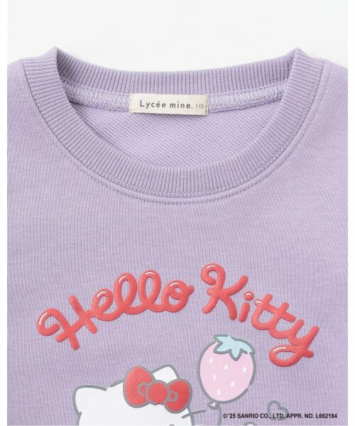 Lycee mine / リセマイン スウェット | 【サンリオキャラクターズ】【速乾裏毛】ハローキティ／タイニーチャムスウェット | 詳細5
