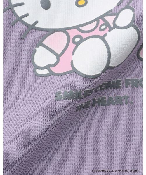 Lycee mine / リセマイン スウェット | 【サンリオキャラクターズ】【速乾裏毛】ハローキティ／タイニーチャムスウェット | 詳細9