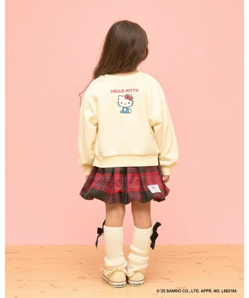 Lycee mine / リセマイン スウェット | 【サンリオキャラクターズ】【どちらが前でもOK】【速乾裏毛】ハローキティ立体リボン付きスウェット | 詳細15