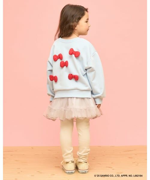 Lycee mine / リセマイン スウェット | 【サンリオキャラクターズ】【どちらが前でもOK】【速乾裏毛】ハローキティ立体リボン付きスウェット | 詳細20