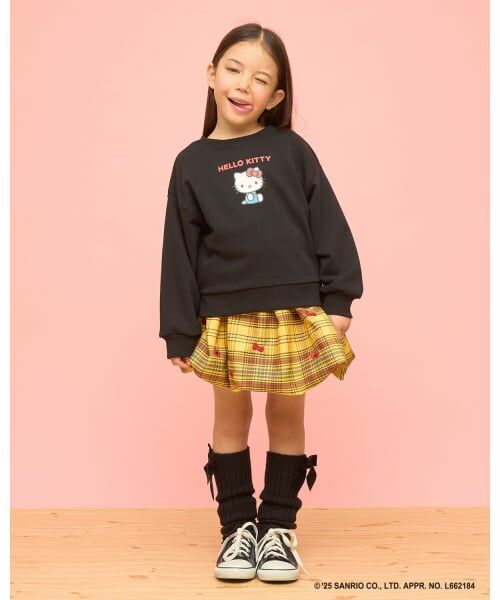 Lycee mine / リセマイン スウェット | 【サンリオキャラクターズ】【どちらが前でもOK】【速乾裏毛】ハローキティ立体リボン付きスウェット | 詳細23