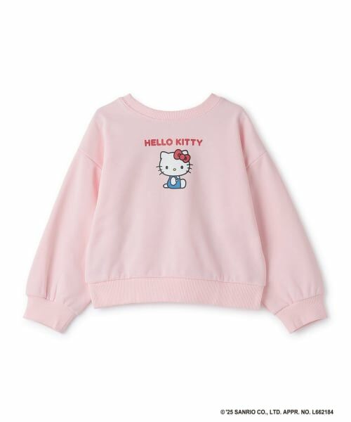 Lycee mine / リセマイン スウェット | 【サンリオキャラクターズ】【どちらが前でもOK】【速乾裏毛】ハローキティ立体リボン付きスウェット | 詳細5