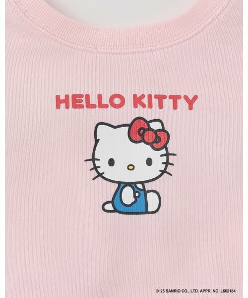 Lycee mine / リセマイン スウェット | 【サンリオキャラクターズ】【どちらが前でもOK】【速乾裏毛】ハローキティ立体リボン付きスウェット | 詳細9