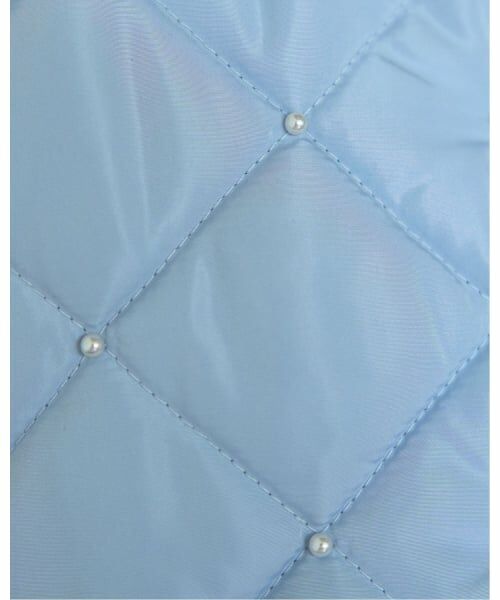 Lycee mine / リセマイン ブルゾン | パール付きキルティングペプラムブルゾン | 詳細20