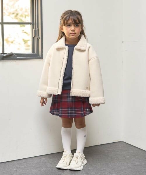 Lycee mine / リセマイン ブルゾン | フェイクムートンジャケット | 詳細12
