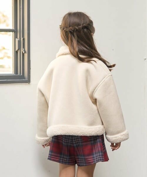 Lycee mine / リセマイン ブルゾン | フェイクムートンジャケット | 詳細14