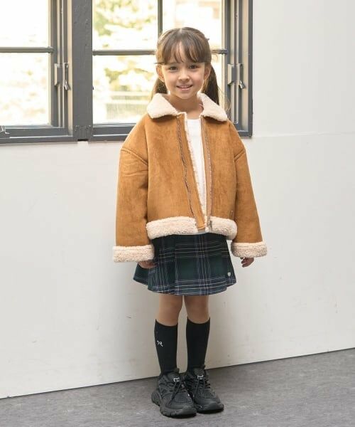Lycee mine / リセマイン ブルゾン | フェイクムートンジャケット | 詳細15