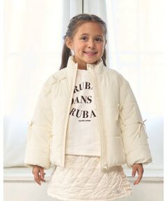 Lycee mine / リセマイン ブルゾン | リボン付きパフジャケット