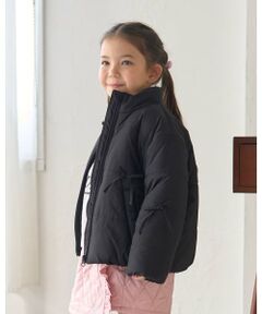 Lycee mine / リセマイン ブルゾン | リボン付きパフジャケット