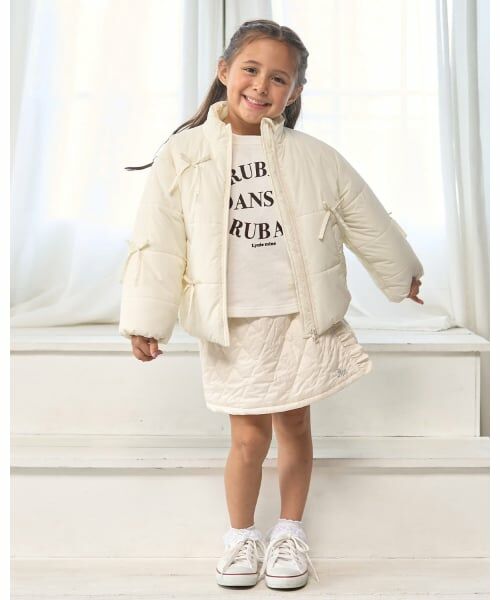 Lycee mine / リセマイン ブルゾン | リボン付きパフジャケット | 詳細13