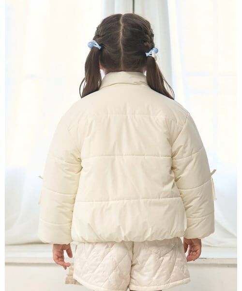 Lycee mine / リセマイン ブルゾン | リボン付きパフジャケット | 詳細14