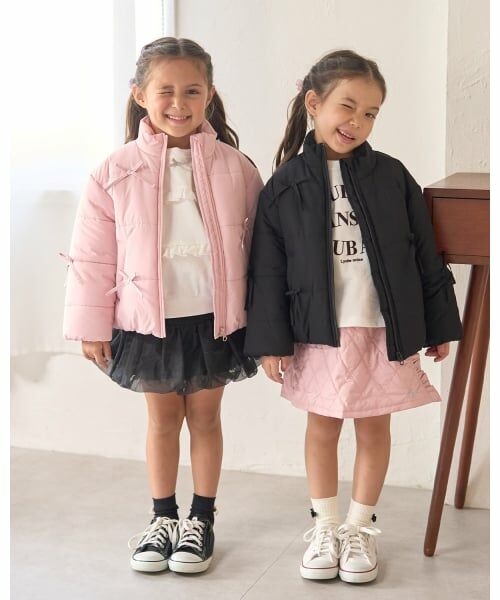 Lycee mine / リセマイン ブルゾン | リボン付きパフジャケット | 詳細24