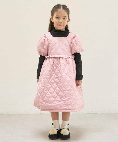 Lycee mine / リセマイン ミニ丈・ひざ丈ワンピース | キルティングパフワンピース | 詳細16