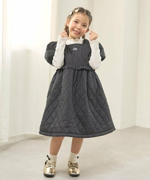 Lycee mine / リセマイン ミニ丈・ひざ丈ワンピース | キルティングパフワンピース | 詳細20